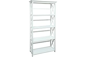 Casual Home Montego Bookcase, White