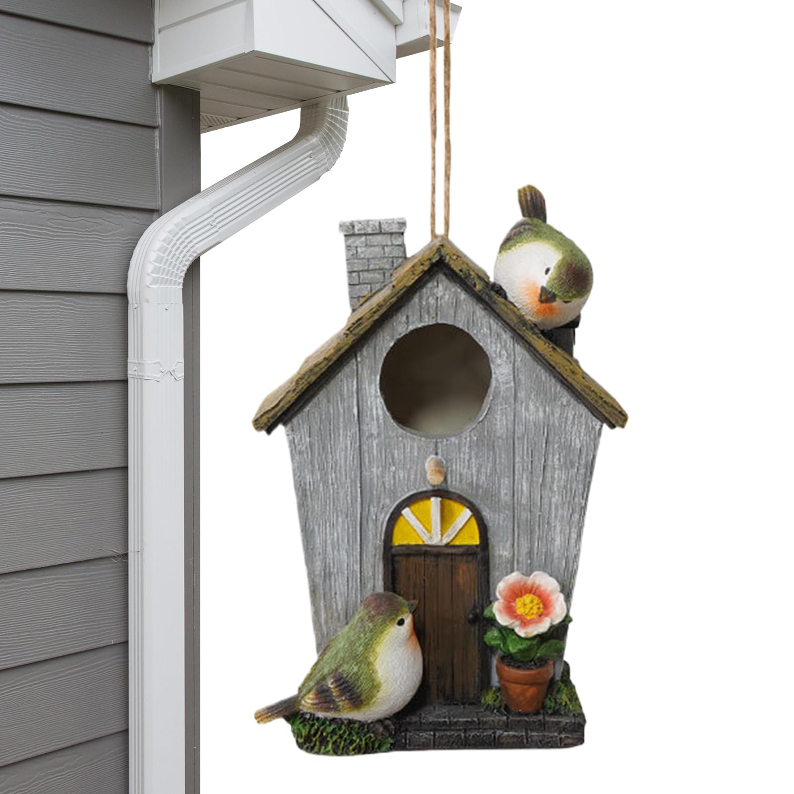 Maison pour oiseaux-mouches étanche à bouchon amovible pour le jardin