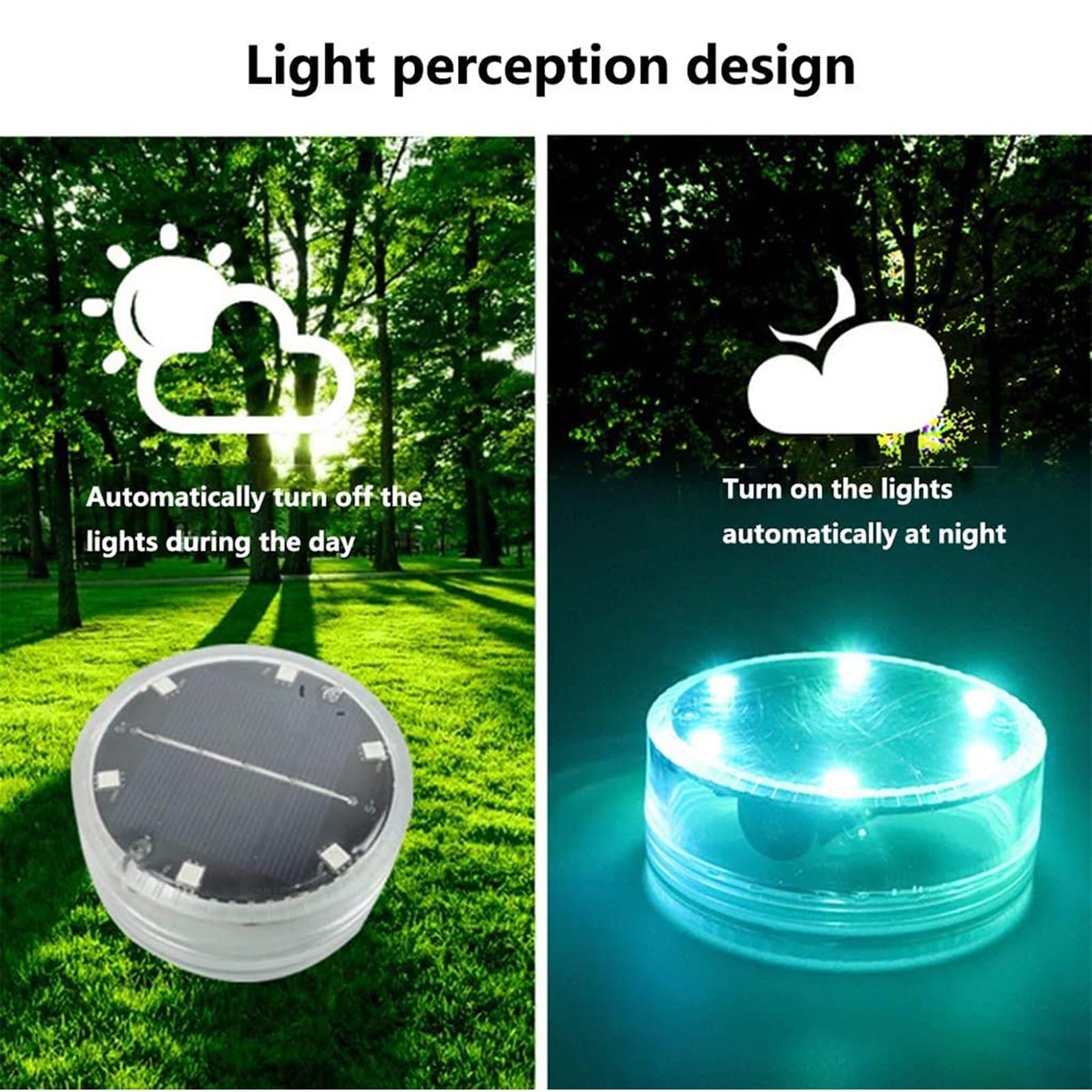 Luce solare subacquea a LED magnetica con ventosa Lampada da piscina sommergibile RGB IP68 impermeabile for acquario da piscina con prato da giardino (Size : 5 Lamp 1 controller)