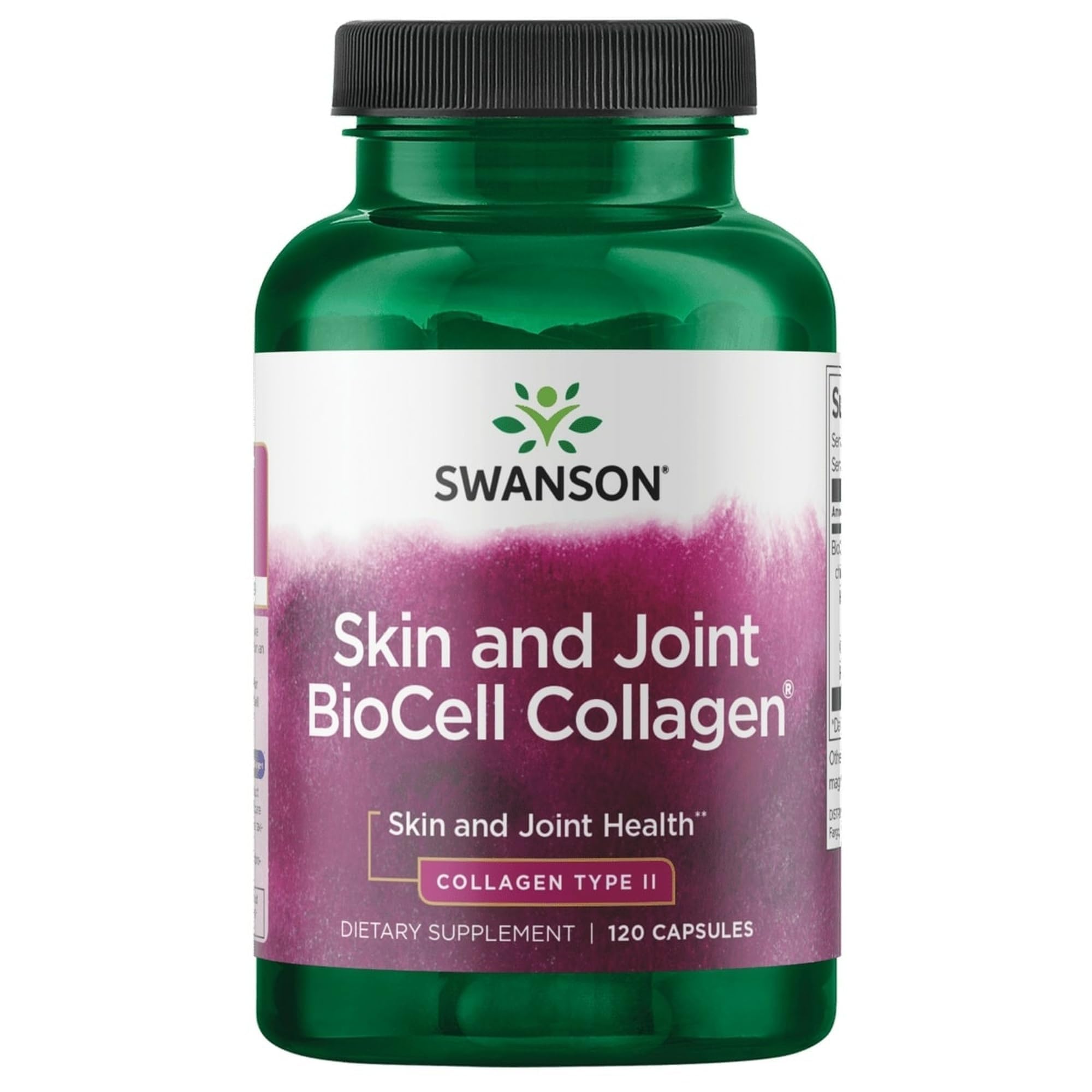 Swanson Chicken Sternum Cartilage, Collagen Type II 500 mg, 120 Capsules 200 Count (Pack of 1)