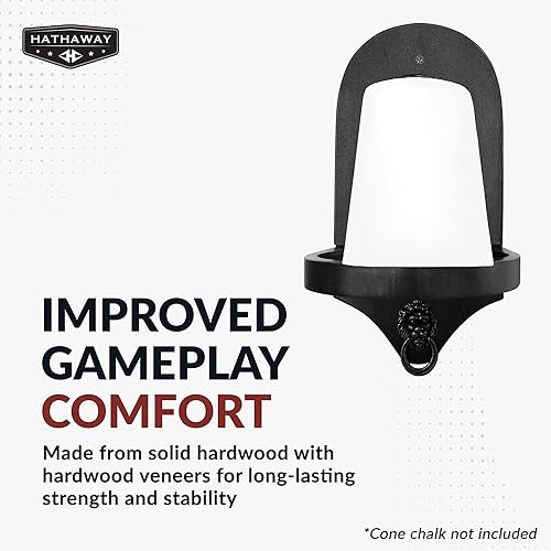 Miniatura 6 de Hathaway Premier - Soporte de tiza para cono montado en la pared, color negro