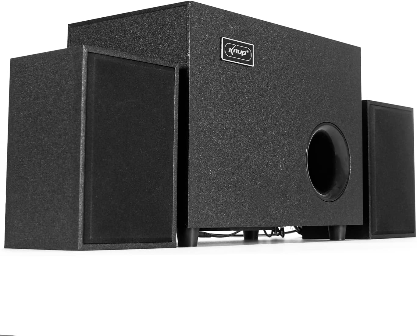 Caixa De Som Subwoofer Surround 2.1 Pc Gamer Usb P2 Kpro809