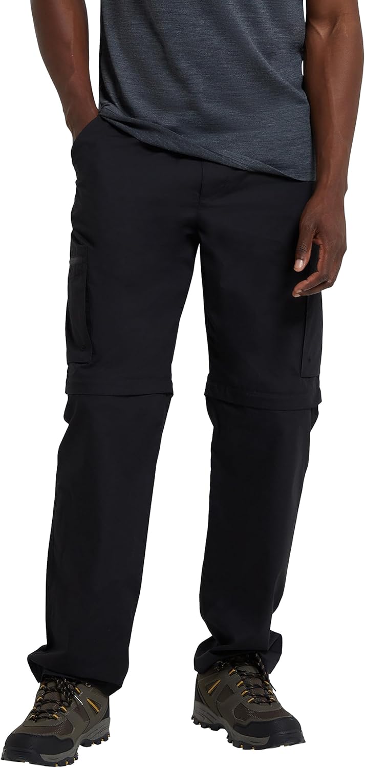 Mountain Warehouse Trek Zip-Off Mens Trousers – Convertible into Shorts and Comfy, Great for Travelling, Hiking and Walking in Warmer Climates – Lightweight and Fast Drying Mountain Warehouse Trek Zip-Off Mens Trousers – Convertible into Shorts and Comfy, Great for Travelling, Hiking and Walking in Warmer Climates – Lightweight and Fast Drying