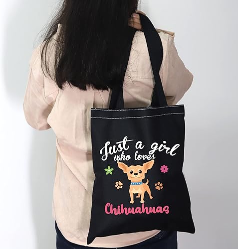 Miniatura 6 de CMNIM Chihuahua Gifts - Bolsa de lona reutilizable para amantes de los chihuahuas, regalos para amantes de los chihuahuas