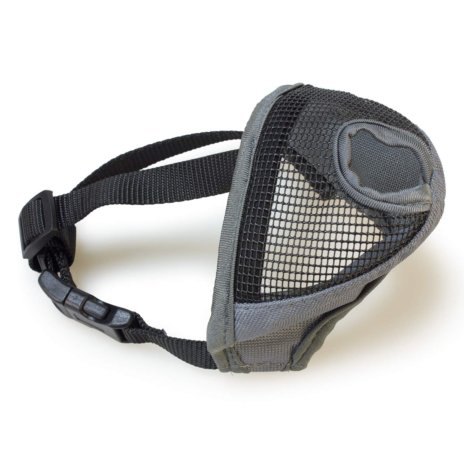 Arquivet Muzzle for Dogs Short Muzzle, Dog Muzzles, Breathable and Bite Muzzle, Polyester, Plastic Clip Closure - Image 3