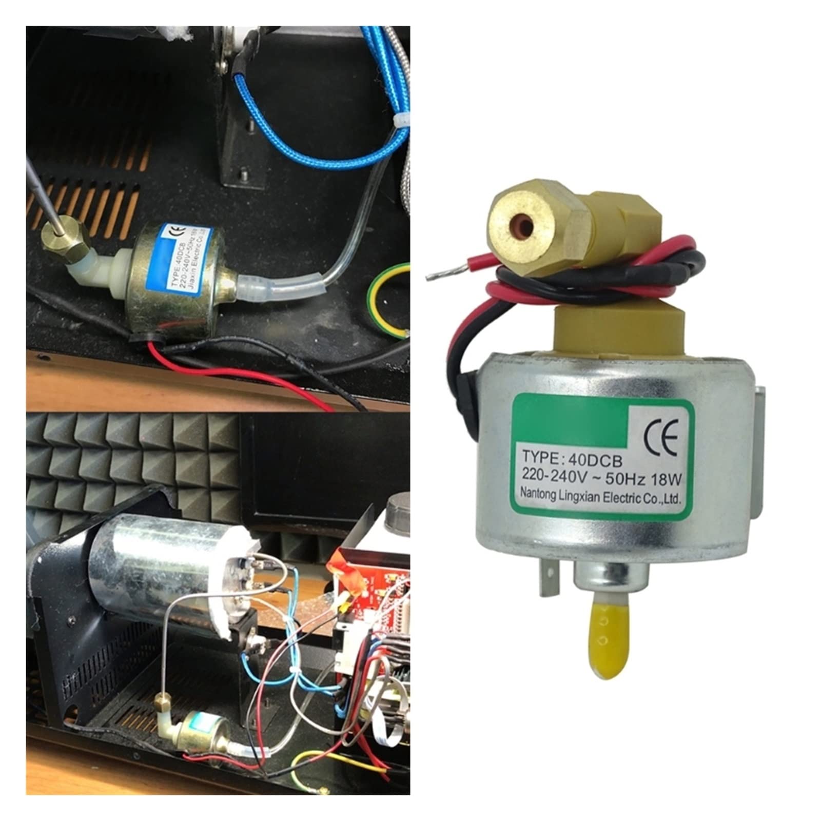 Bonarty Pompe à Huile De Fumée 30DCB/40DCB 18W Pour Machine à Fumée 110-220V Avec Bonnes Performances - 18W 30DCB 220V