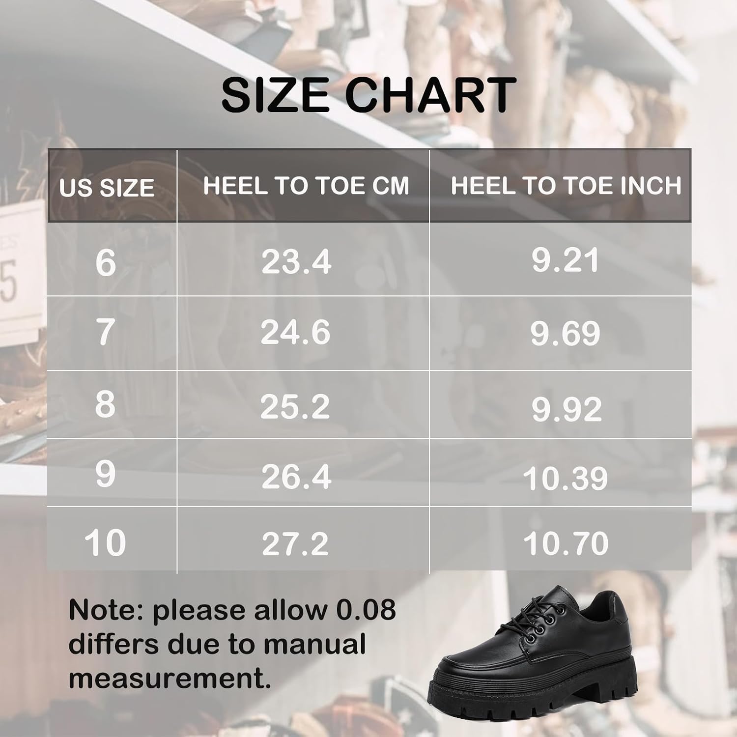 MEMON Oxford Shoes for Women,Platform Oxfords for Women,Low Heel Lace-Up Chunky Classic Oxford,Business Work Office Dress Shoes