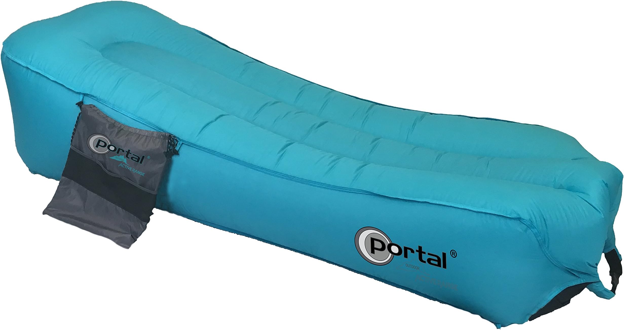 Portal OutdoorInflatable Camping / Beach / Festival Lounger, Easy to Inflate, UV Resistant, Waterproof and Easy to Clean – Supports up to 100kg