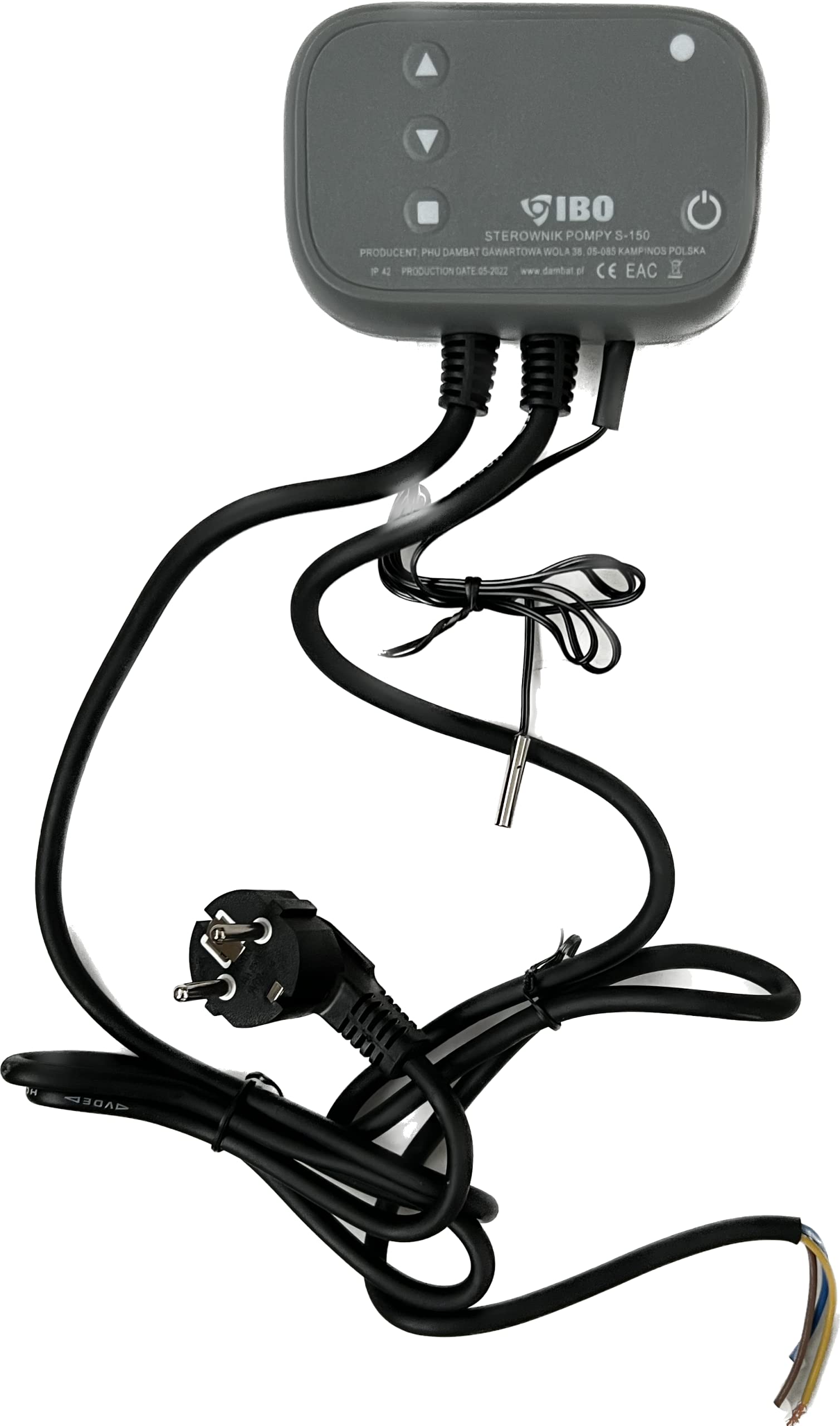 IBO Controllo della pompa di riscaldamento centralizzato S-150, centralina elettronica, controller, controllo pompa, funzione termostatica, funzione antigelo
