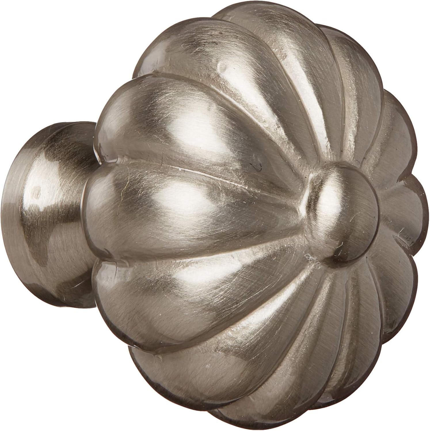 R.K. International CK 3249 P Rki - Satin Nickel/Pewter Small Melon Knob