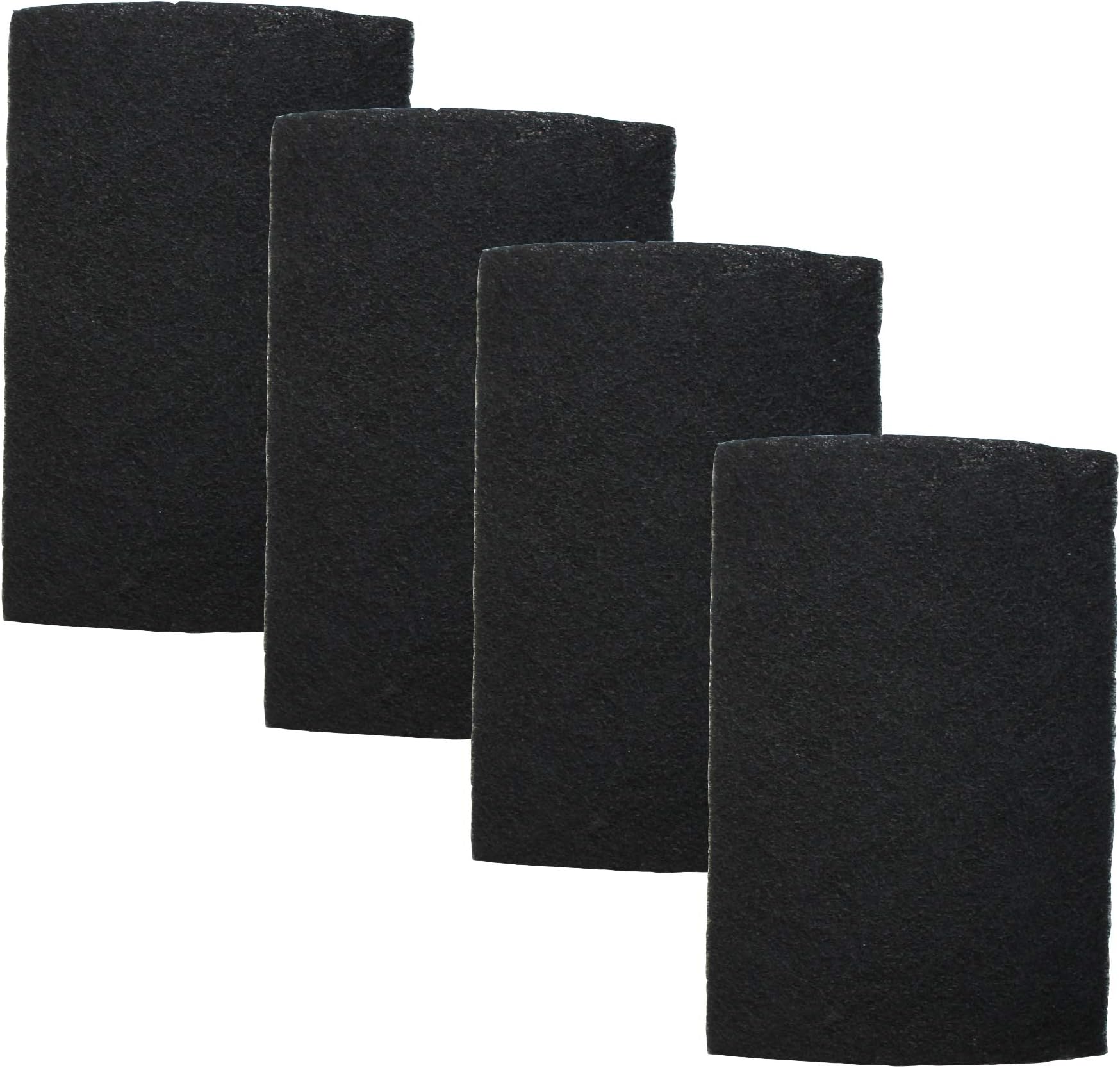 Crucial Air Replacement Air Filter - Compatible with Part # HAPF60, HAPF60-U3 & HAPF60PDQ-U Air Purifier Carbon Filters, Fit Harmony, Bionaire & GE Air Purifiers (4 Pack)