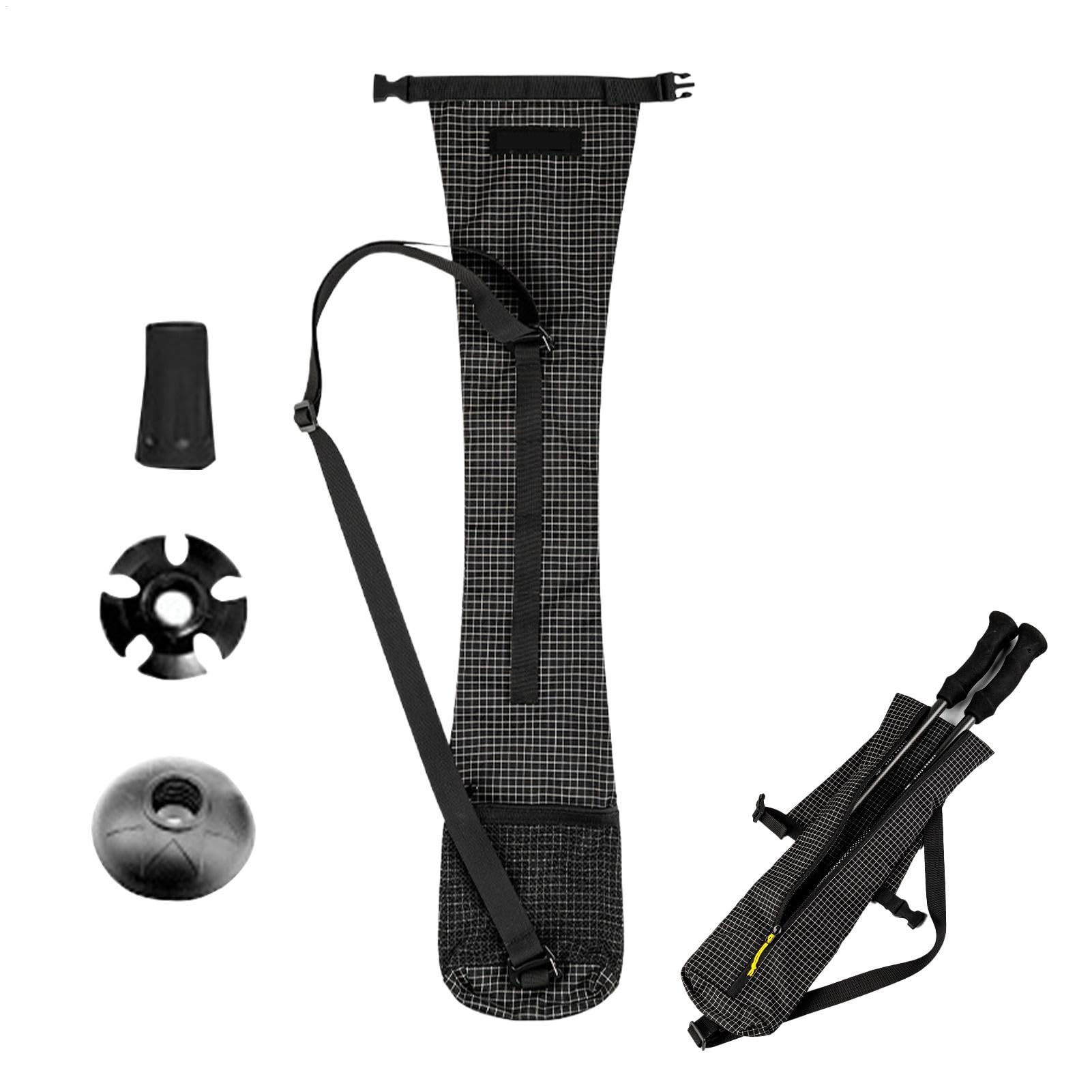 Outdoor Trekking Pole Bag | Waterproof Hiking Sticks Pouch | Waterproof Sports For Mountaineering, Backpacking, Camping, Climbing