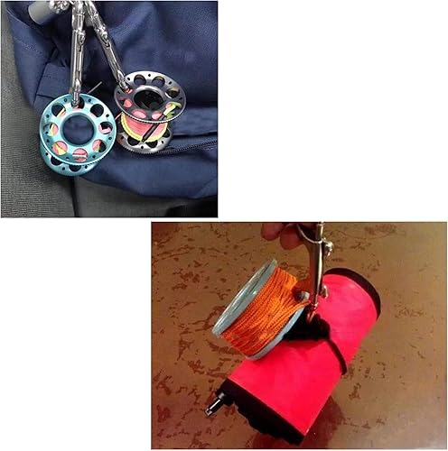 Miniatura 4 de 6 clips de gancho de buceo de doble extremo de grado marino, clip de gatillo de buceo, gran 4-1/2 pulgadas, 4.528 in, acero inoxidable 316