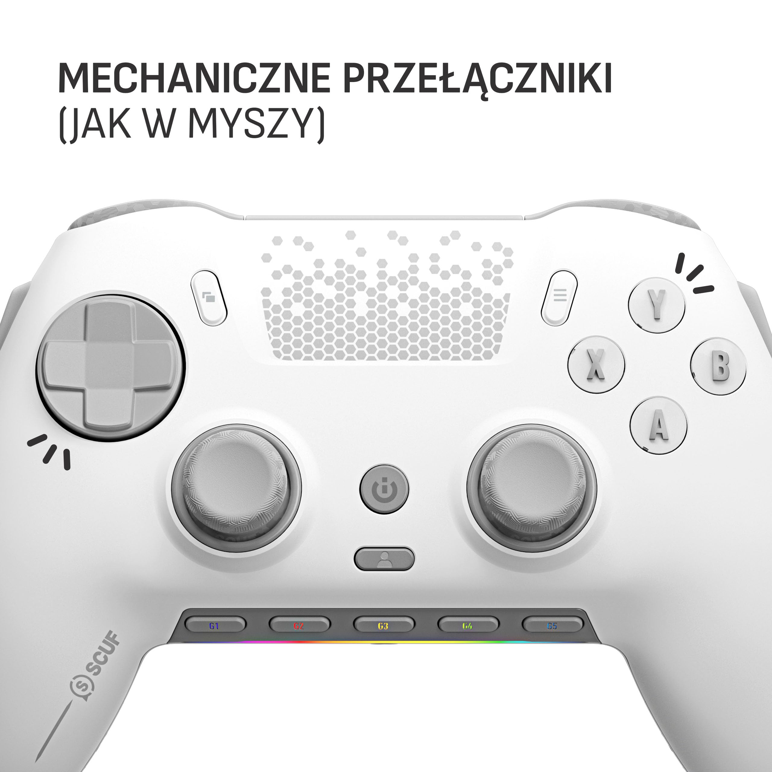 SCUF ENVISION PRO Bezprzewodowy Kontroler do Gier PC - Pięć