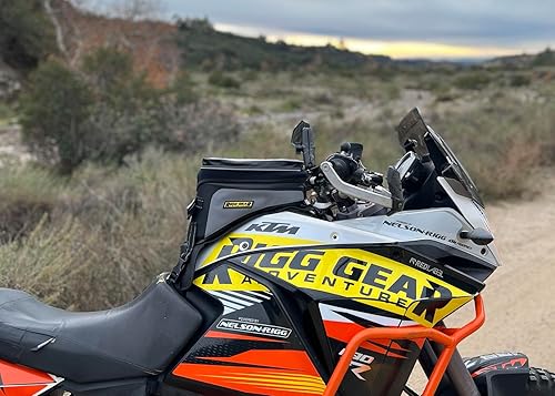 Miniatura 9 de Nelson-Rigg Hurricane Adventure - Bolsa de tanque