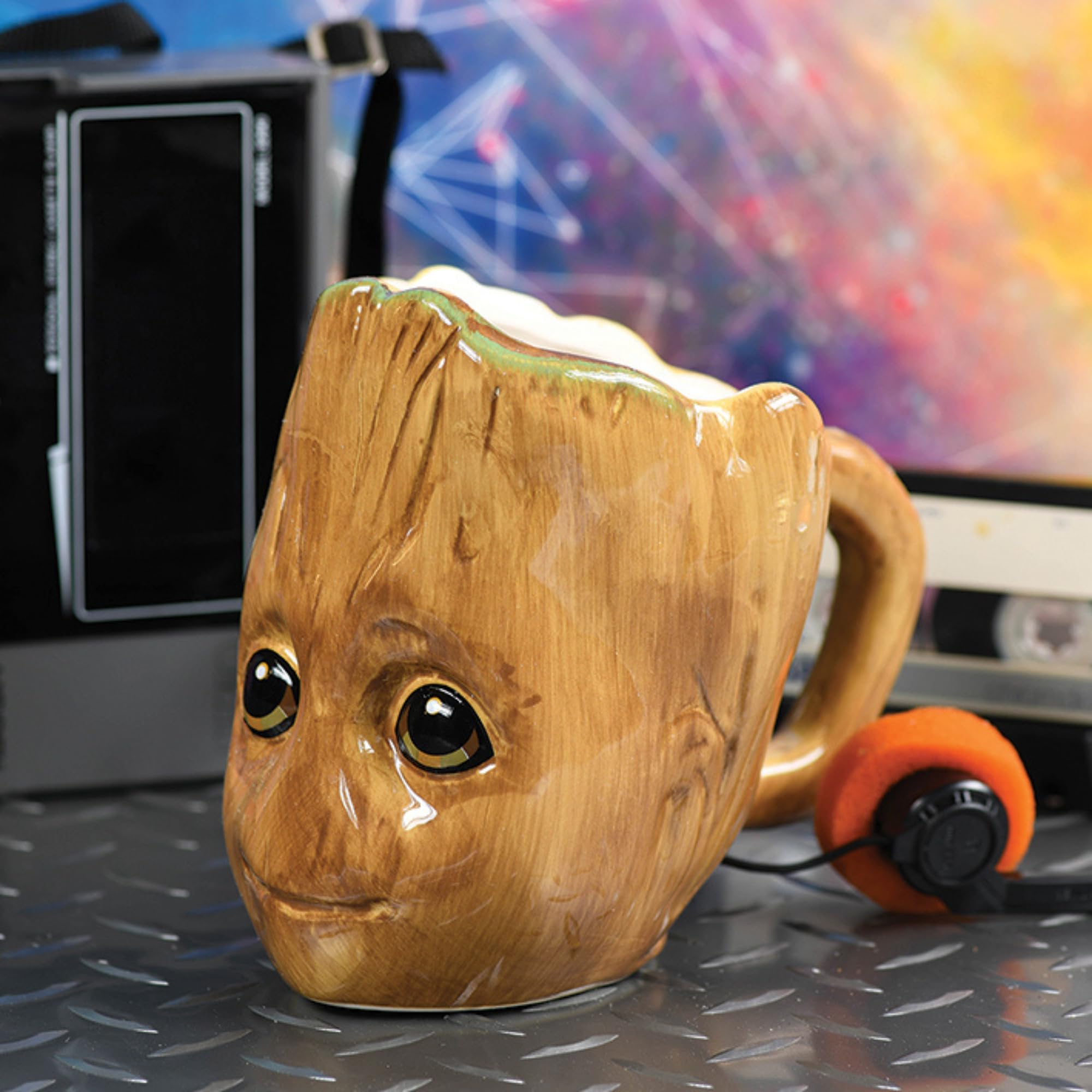 Marvel Guardians of the Galaxy Ceramic Mug 16 oz / 454 ml (Baby Groot)
