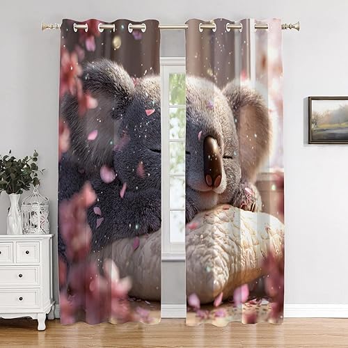 Miniatura 94 de Skeleton Digital Corruption Bedroom Curtains, Neon Cyberpunk Skeleton Scene Blackout Drapes Grommet Insulated Thermal Curtains for Living Room