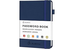 JUBTIC Password Keeper Book: The Ultimate Safeguard for Your Digital Identity