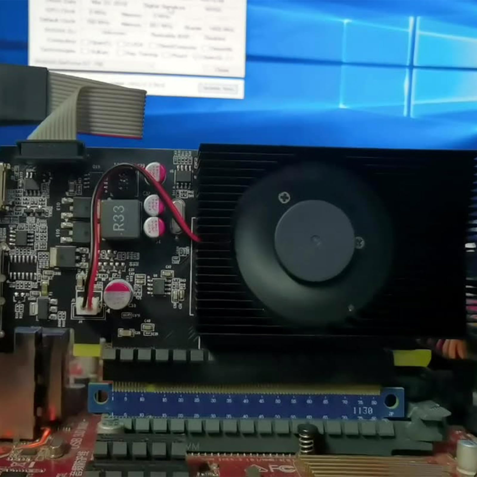 Zaawansowana karta graficzna PCIe GTX750TI 4 GB pamięci DDR5 128-bitowa magistrala niskie możliwości dwóch monitorów budżet karta graficzna do gier
