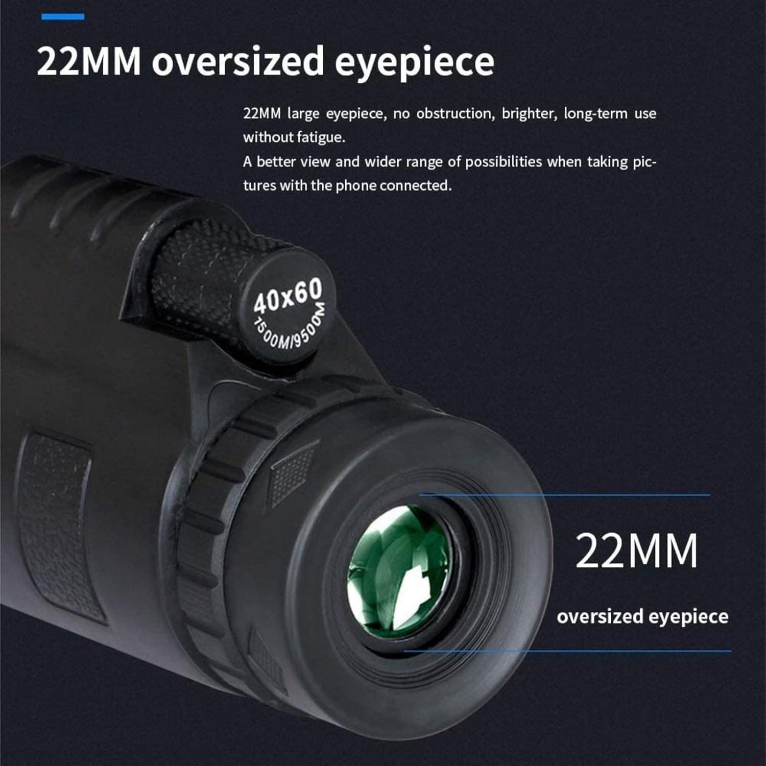 Monoculars Telescope High Power Mobile Phones Monocular Telescope with Compass and Tripod,Astronal Refractor Telescope,Mini Telescope, Outdoor Application Binoculars