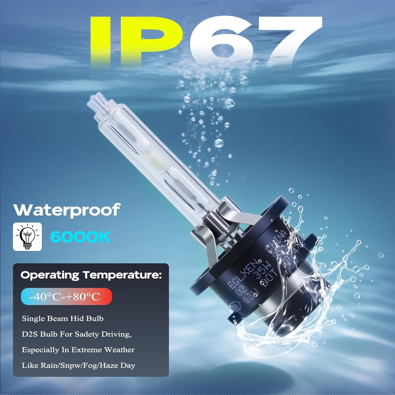 2 Set Xenon HID Ballast Headlight Control Unit with Igniter & D2S Bulb Compatible with Nissan Altima Maxima Murano 370Z 350Z G35 G37 FX35 FX45 QX56 QX70 QX80 Replace 28474-89904 28474-8991A