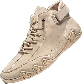 Zapatos ortopédicos descalzos con material exterior de piel, zapatos elásticos con cordones de piel, con soporte para el arco del pie, amortiguación gruesa, zapatos de senderismo, antideslizantes