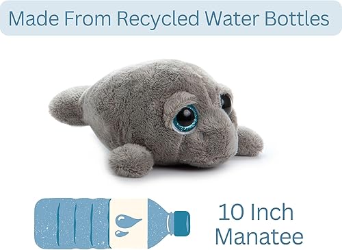Miniatura 7 de Bright Eyes Manatí 8" por el acariciador Zoo