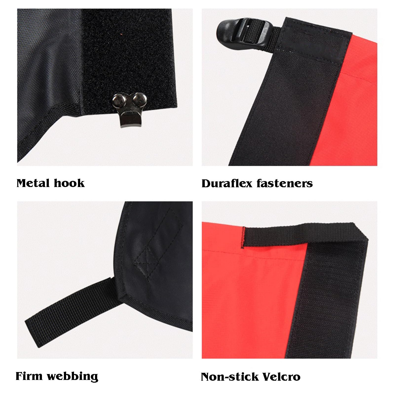 Guêtres de Jambe, guêtres Anti-Morsure de Serpent et Anti-Rayures for Raquettes à neigeGuêtres d'extérieur, adaptées à la Marche, à l'alpinisme, à la randonnée et à la Raquette
