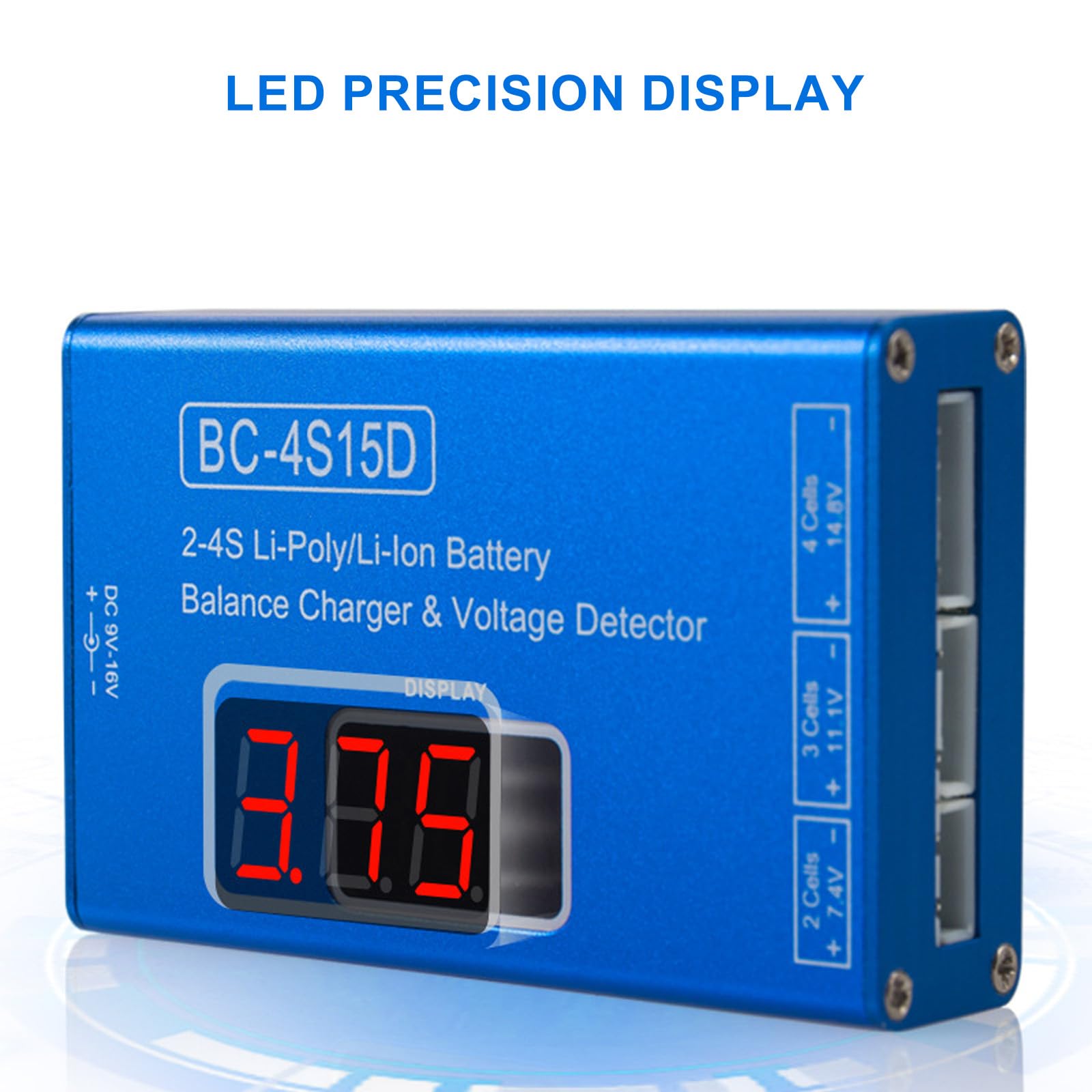 4S15D 2-4S Battery Balanced Charging Fast and Accurate with Voltages and Multiple Layer Protections
