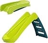Junior Folding Slide for Toddlers and Children 18 Months Kids Outdoor Play Equiptment. Ideal First Slide for Toddlers and Young Children, GreenBlue