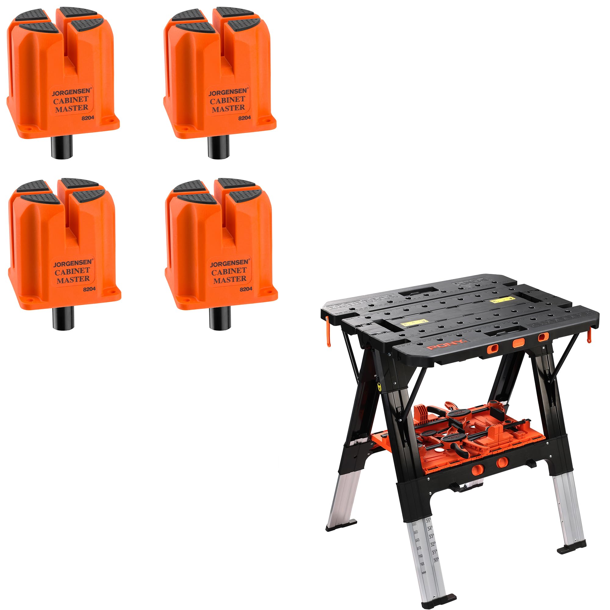 Amazon.com: Pony Portable Folding Work Table and Jorgensen 3-in-1