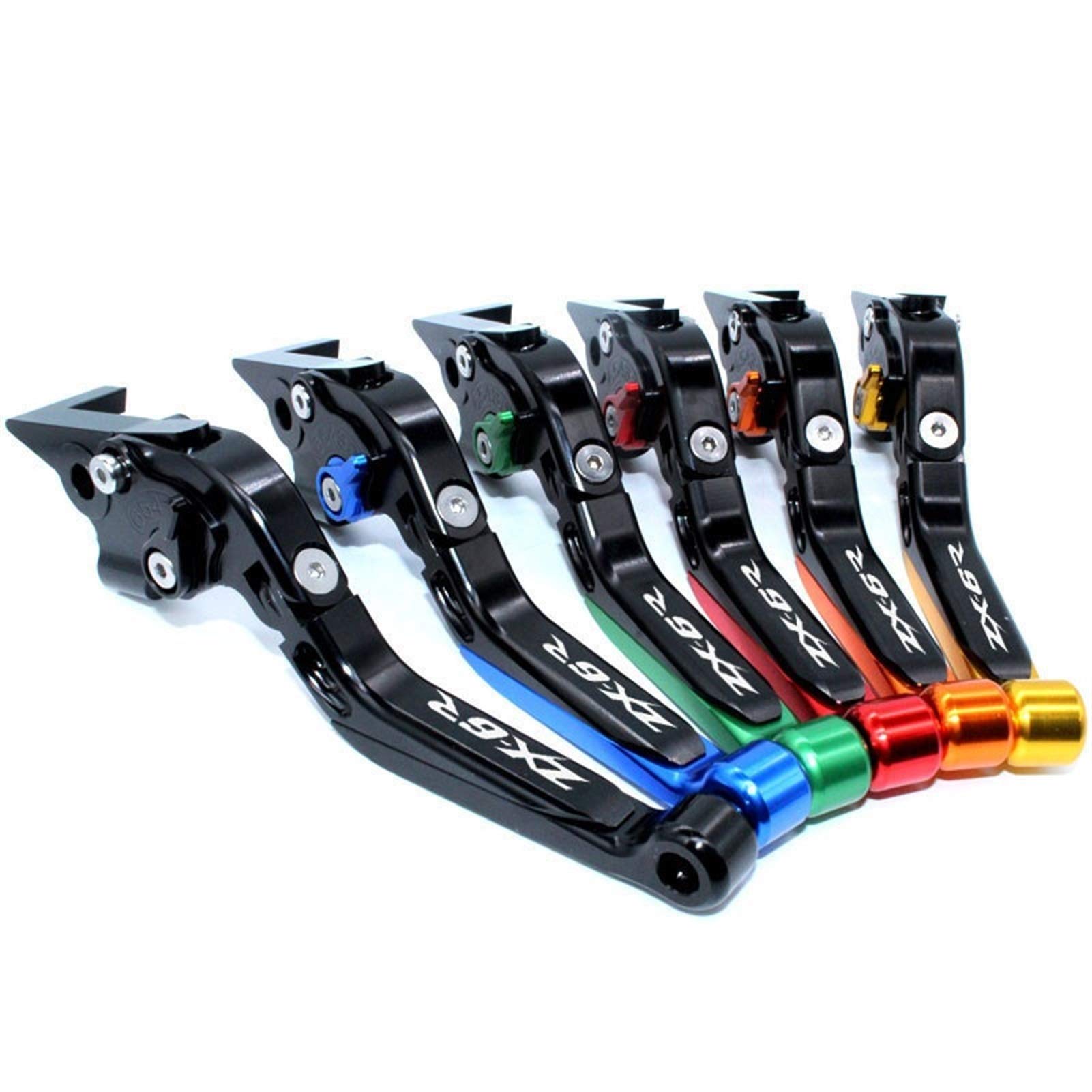 Lot De 2 Leviers D'embrayage Pour Kawasaki ZX6R (2000-2003) - Pièce D'occasion - Réf. BF98