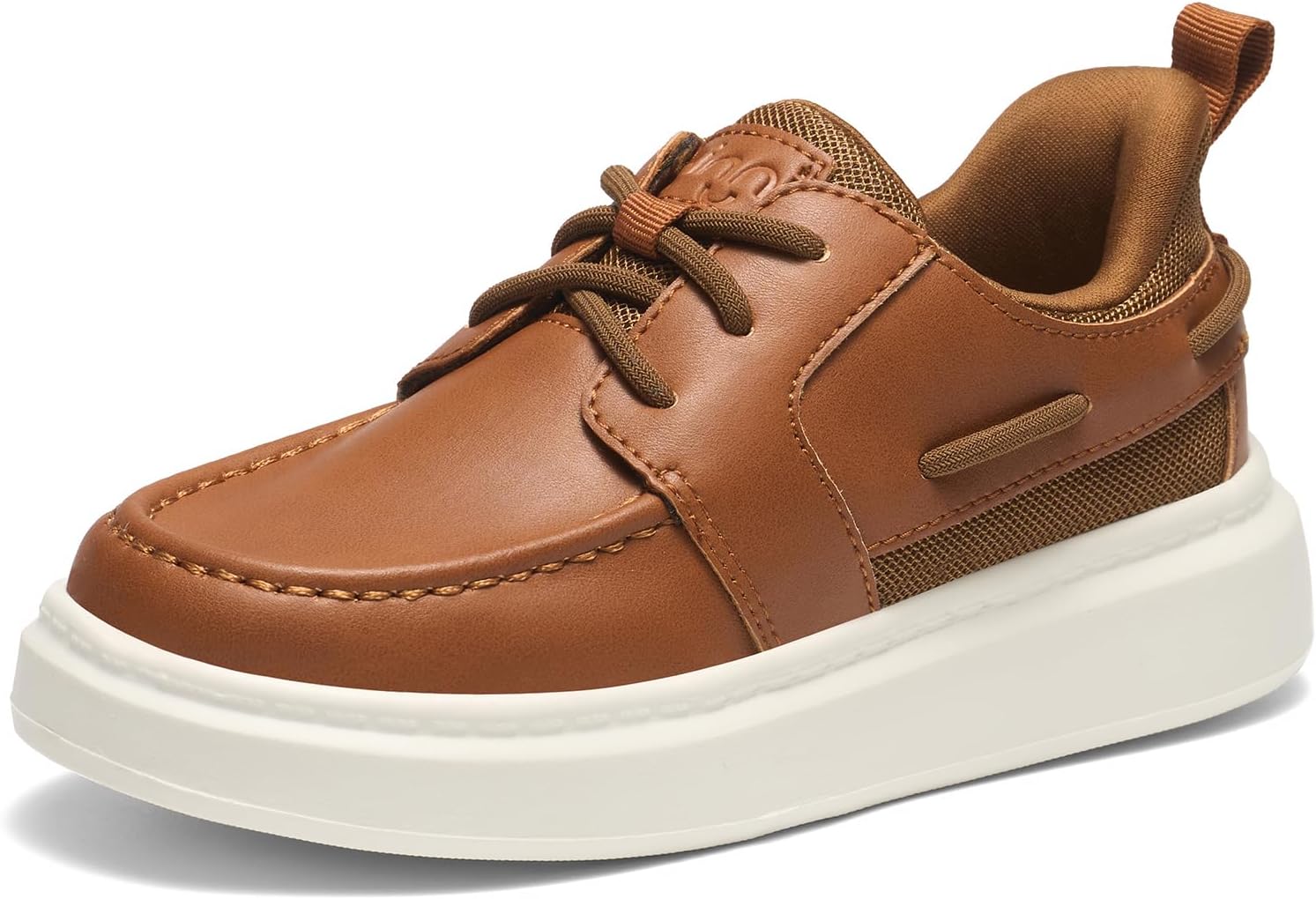 GINNI Boys Dress Shoes Slip On Boat Shoes Lightweight Loafers Casual Comfortable School Shoes for Toddler/Little Kid/Big Kid