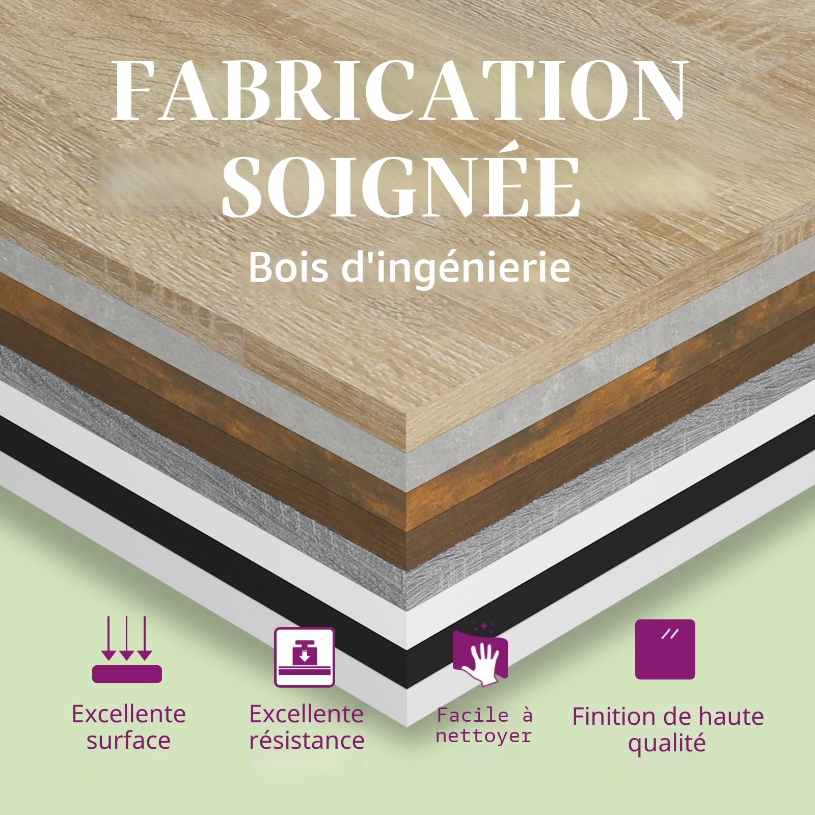 Armoires à CD 2 pcs Chêne sonoma 21x16x93,5 cm Aggloméré