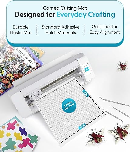 Vista 2 de Silhouette America Alfombrilla de corte Cameo de 12 pulgadas - 1 paquete