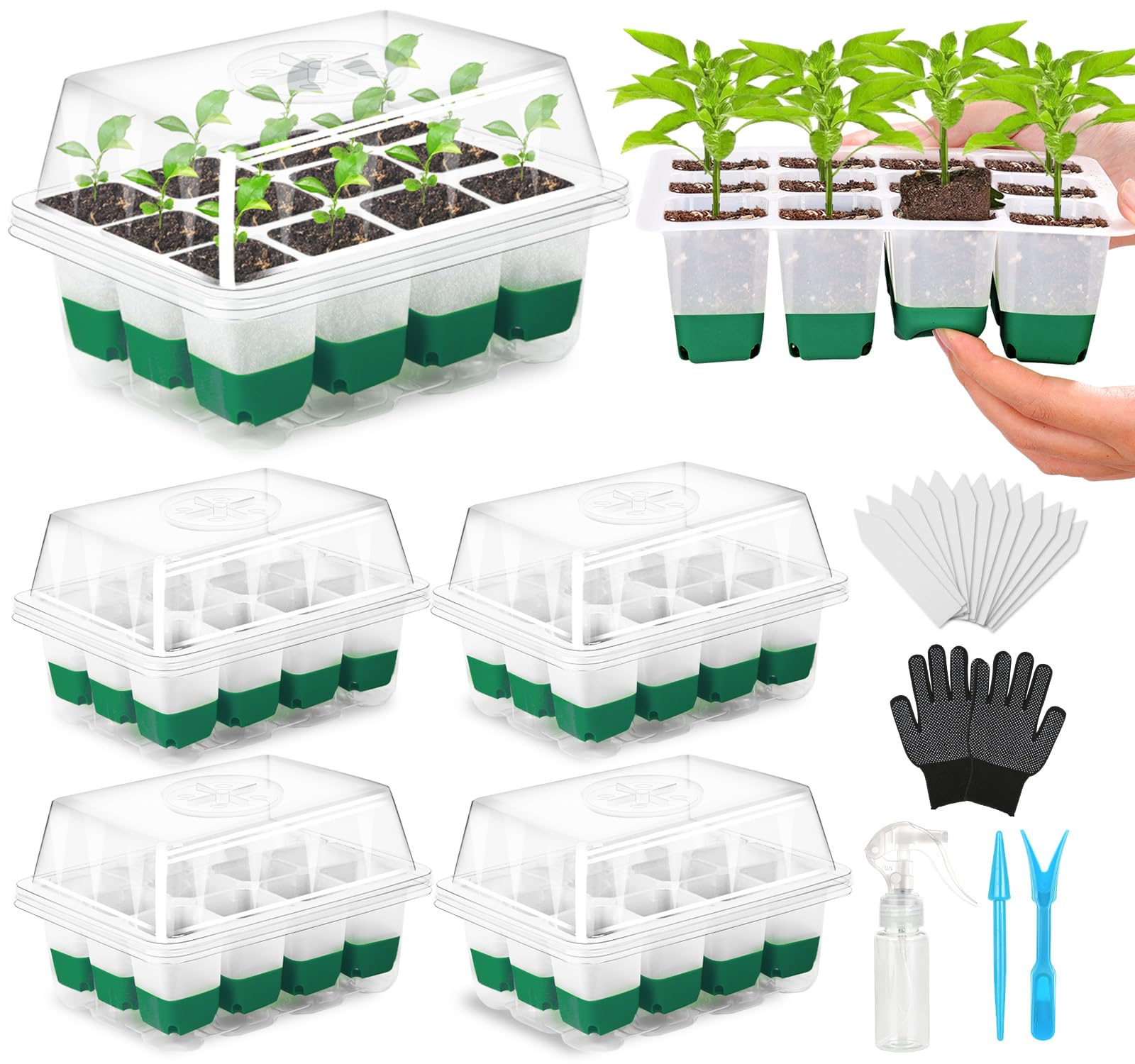 Mckanti Silicone Seed Starter Tray