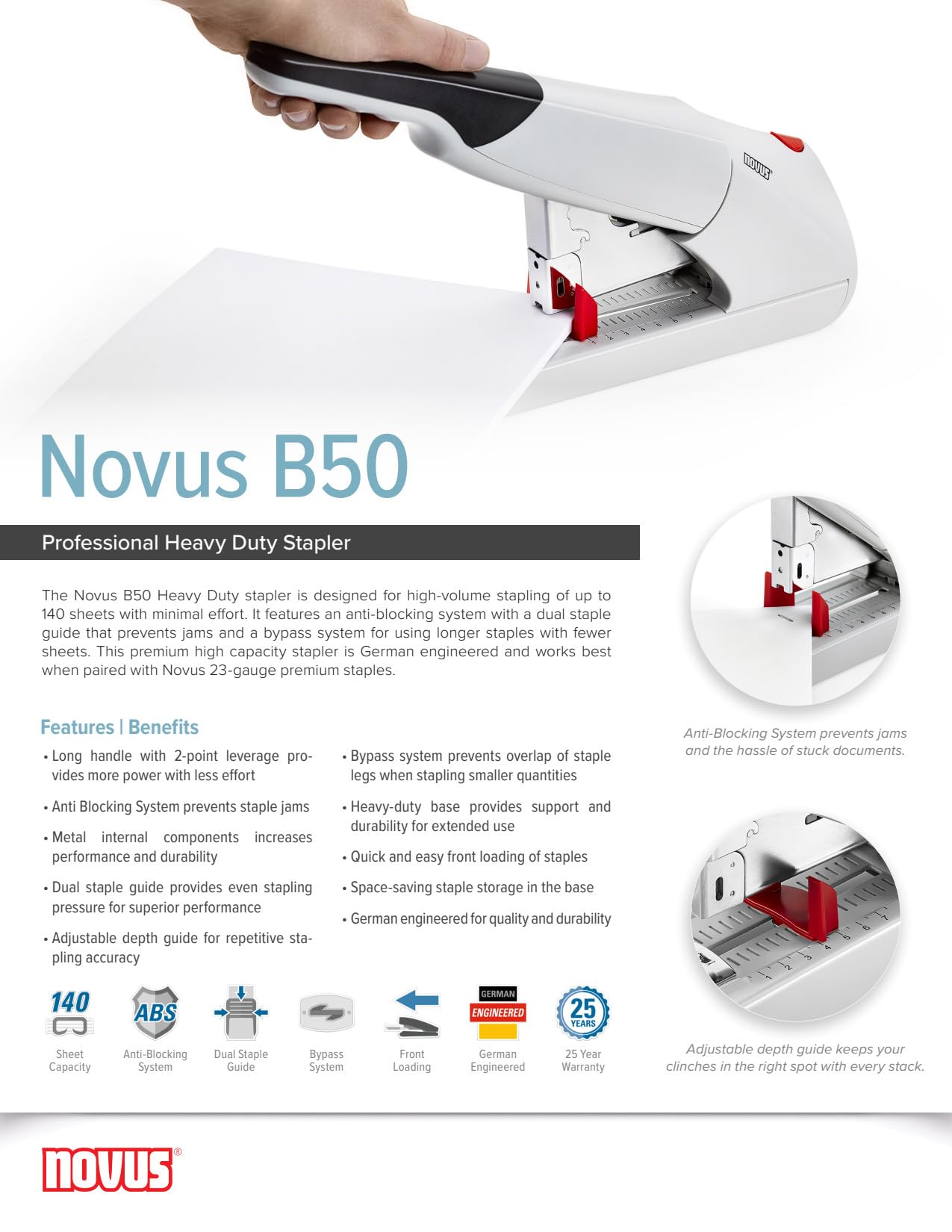Novus H103500 Cucitrice