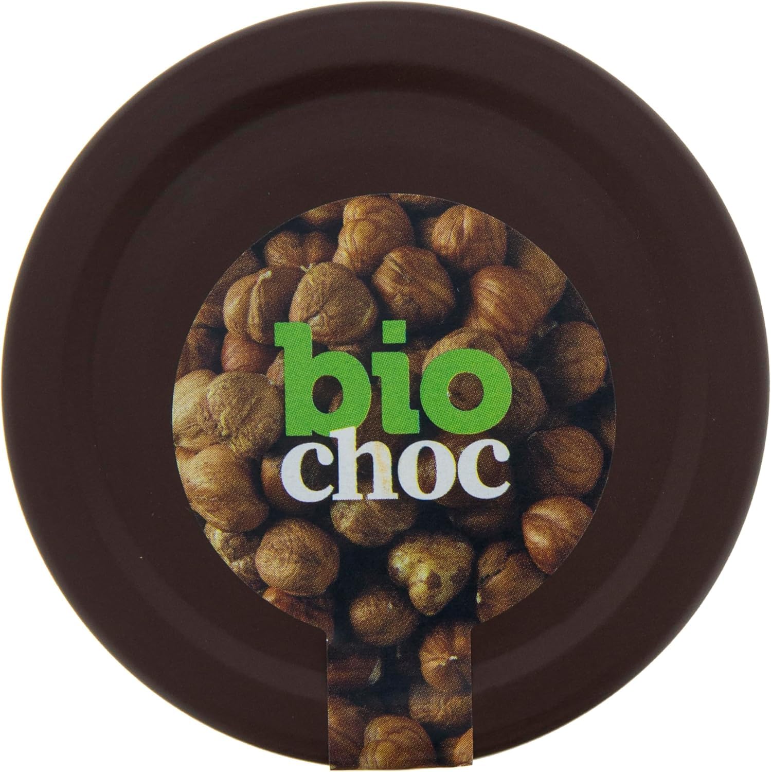 Biochoc - Avellana - Crema de cacao con Aceite de Oliva Virgen Extra Ecológico - 100% Ecológica - Sin gluten, Sin leche, Sin frutos secos - 200gr (Pack 5)