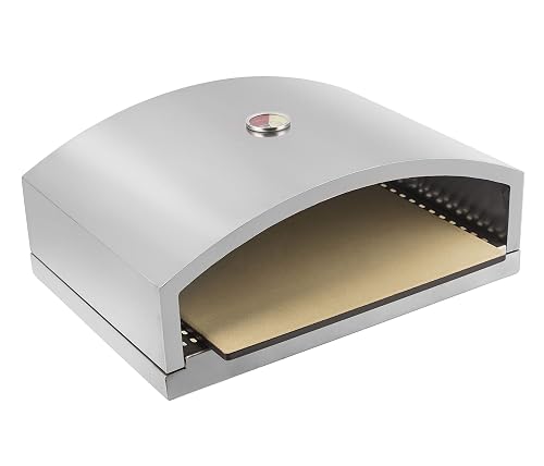 Open Faced Grill Pizza Oven for Gas or Charcoal Grill