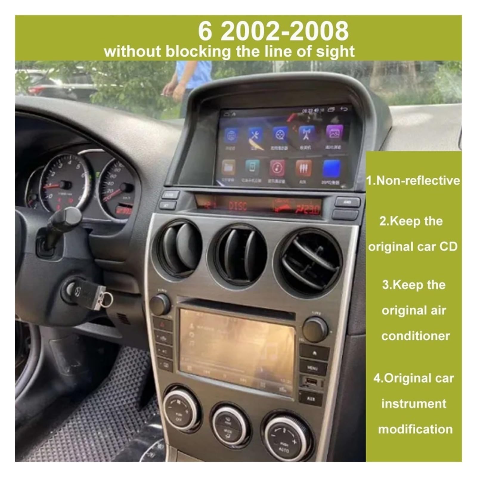 Nawigacja satelitarna Nawigacja GPS Stereo Audio Video Akcesoria Odtwarzacz(T3 1G 16G)