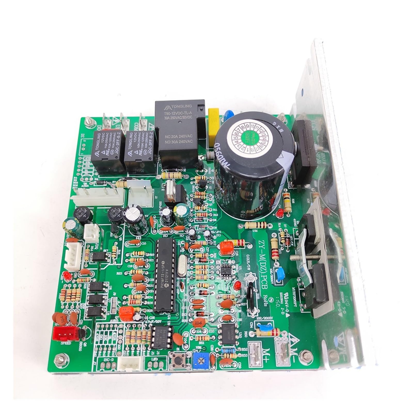 Genterun 110V Treadmill Motor Controller Zy-M(Dz).Pcb ，Compatible For Shua ，Treadmill Circuit Board Control Board Power Supply Board Motherboard Parts(3Pins,)