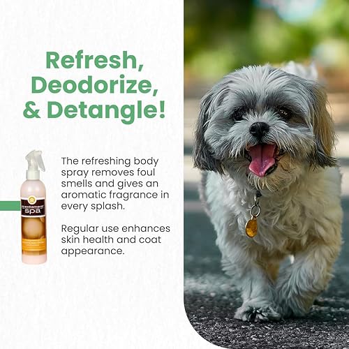 Vista 50 de Best Shot Scentament Spa Botanical Body Splash, Body Spray for Pets, Cat and Dog Cologne Spray, Lavender Aloe, 8 Oz.