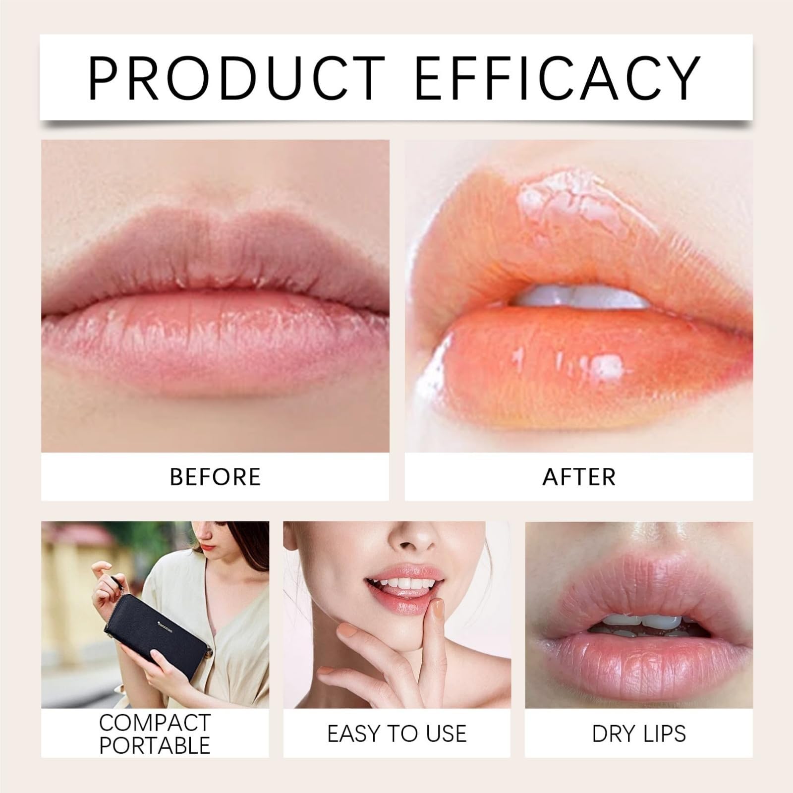 Goldfolien-Lippenstift Mit PH-Wert-Änderung,Temperaturaktivierter Getönter Lippenbalsam,Langanhaltender,Feuchtigkeitsspendender, Glänzender Lippenstift Für Damen, Pflegend Und Nährend (5pcs)