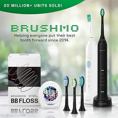 Miniatura 7 de Brushmo Hilo dental expandible, diseño de dentistaingeniero, limpieza profunda, resistente a las trituraciones, cera microcristalina totalmente