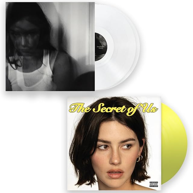 Gracie Abrams Complete Studio Album Discography Vinyl Collection: Good Riddance / The Secret Of Us (Vinil Branco / Amarelo) por Gracie Abrams, capa do álbum