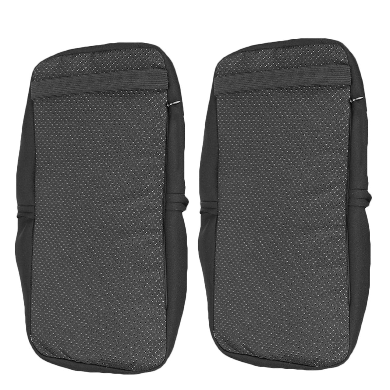 2 Piezas Funda Cubierta de de Removible de Poliéster Viscoelástica para Asiento en Andador de Negro para Scooter Rehabilitación Domiciliaria
