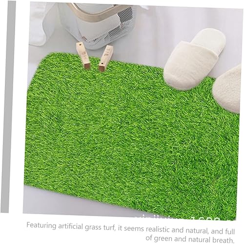 Miniatura 4 de 5 tapetes para puerta al aire libre para mascotas, tapete de bienvenida para entrada, pasto para puerta delantera, tapete para mascotas, tapete de
