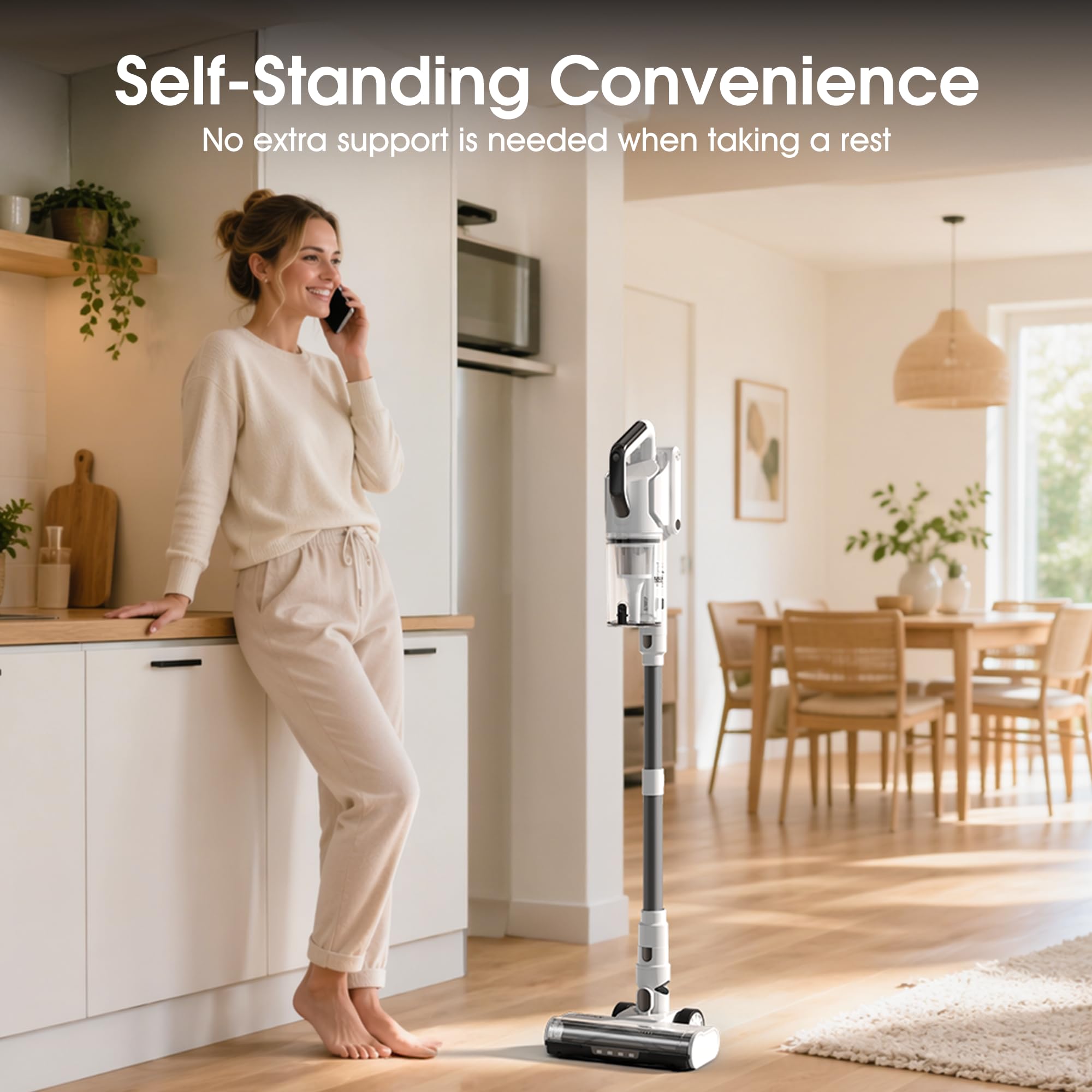 Klarpul Cordless Vacuum - Powerful Pet Hair Cleaning -4