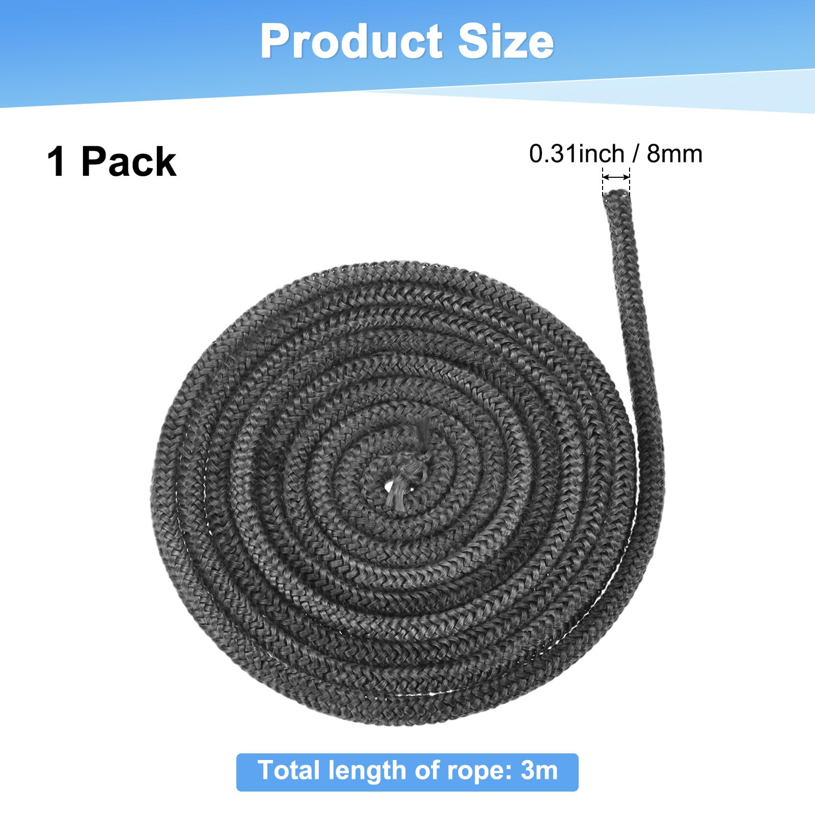 M METERXITY Wood Stove Gasket - Image 2