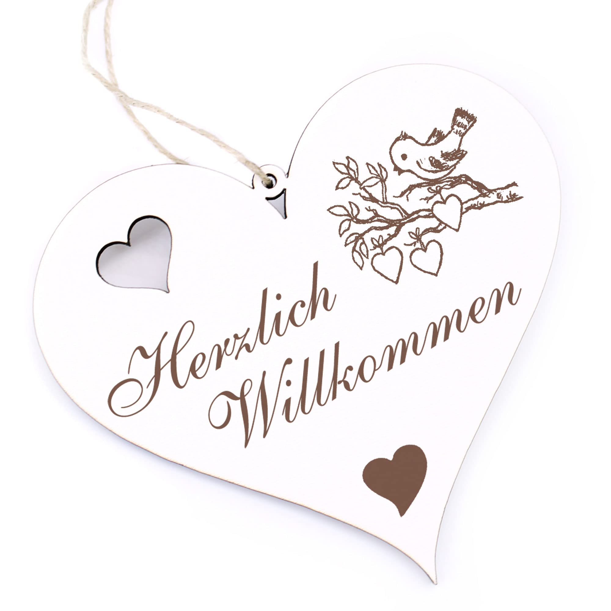 Putuo Decor Herz Acryl Schild Mit Kardinalvogel - 'Wir Wissen, Du Wärst Heute Hier' Gedenkdeko